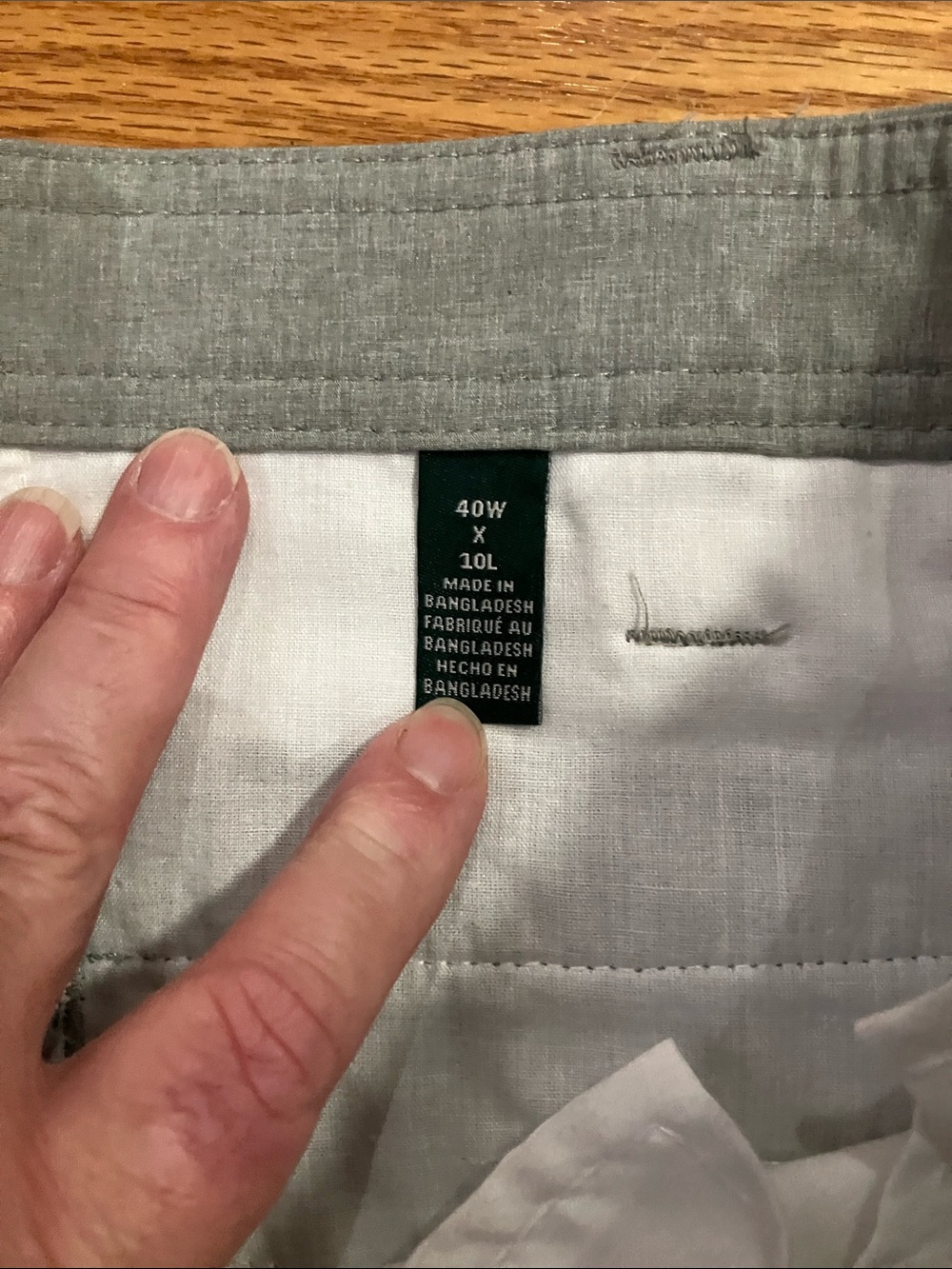 Foundry Green & Gray Striped Polo Sz 2XT with GH Bass Gray Short 40x10 EUC - Picture 7 of 9